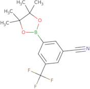 3-(4,4,5,5-Tetramethyl-1,3,2-dioxaborolan-2-yl)-5-(trifluoromethyl)benzonitrile