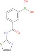 (3-(Thiazol-2-ylcarbamoyl)phenyl)boronic acid