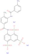 Trisodium 8-[[3-[(3-aminobenzoyl)amino]-4-methylbenzoyl]amino]naphthalene-1,3,5-trisulphonate