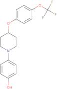 4-{4-[4-(Trifluoromethoxy)phenoxy]piperidino}benzenol