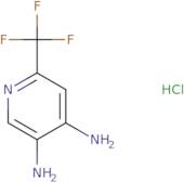 6-Trifluoromethylpyridine-3,4-diamine HCl