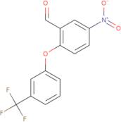 2-(3-Trifluoromethylphenoxy)-5-nitrobenzaldehyde