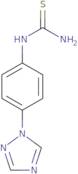 1-(4-(1,2,4-triazolyl)phenyl))thiourea
