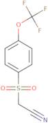 4-(Trifluoromethoxy)benzenesulphonylacetonitrile