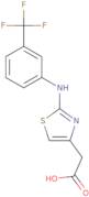 2-(4-(3-(Trifluoromethyl)phenylamino)-3,5-thiazolyl)acetic acid