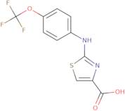 2-((4-(Trifluoromethoxy)phenyl)amino)-1,3-thiazole-4-carboxylic acid