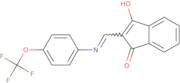 2-(((4-(Trifluoromethoxy)phenyl)amino)methylene)indane-1,3-dione