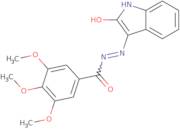 3-(3,4,5-Trimethoxybenzoylhydrazidyl)-2-oxoindoline