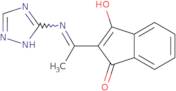 2-((3H-2,3,5-Triazolylamino)ethylidene)indane-1,3-dione