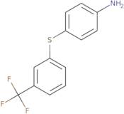 4-{[3-(trifluoromethyl)phenyl]sulfanyl}aniline