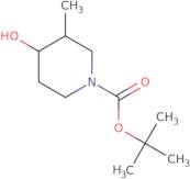 tert-butyl (3S,4S)-4-hydroxy-3-methyl-piperidine-1-carboxylate