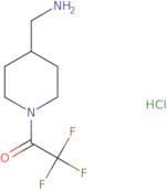 1-[4-(Aminomethyl)-1-piperidinyl]-2,2,2-Trifluoro-ethanone hydrochloride