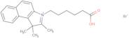 6-(1,1,2-Trimethyl-1,2-dihydro-3H-benzo[e]indol-3-yl)hexanoic acid bromide