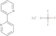 Trifluoromethylthiolato(2,2-bipyridine)copper(I)