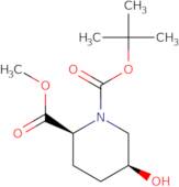 (2S,5S)-1-Tert-butyl-2-methyl5-hydroxypiperidine-1,2-dicarboxylate