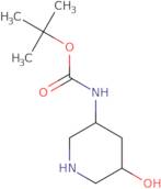 Tert-butyl (5-hydroxypiperidin-3-yl)carbamate