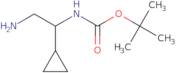 Tert-butyl N-(2-amino-1-cyclopropylethyl)carbamate