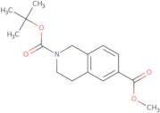 2-Tert-Butyl 6-methyl 3,4-dihydroisoquinoline-2,6(1H)-dicarboxylate