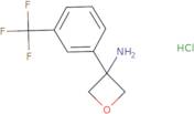 3-(3-(Trifluoromethyl)phenyl)oxetan-3-amine HCL