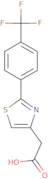 2-{2-[4-(Trifluoromethyl)phenyl]-1,3-thiazol-4-yl}acetic acid