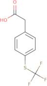 4-(Trifluoromethylthio)phenylacetic acid