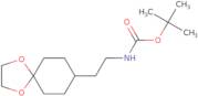 Tert-butyl N-[2-(1,4-dioxaspiro[4.5]decan-8-yl)ethyl]carbamate