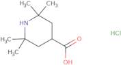 2,2,6,6-Tetramethylpiperidine-4-carboxylic acid, hydrochloride salt