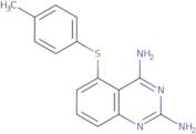 5-(4-Tolylthio)-2,4-diaminoquinazoline