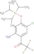 2-Trifluoroacetyl-4-chloro-5-triisopropylsilyloxyaniline