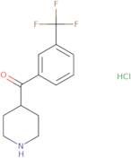 4-(3-Trifluoromethylbenzoyl)piperidine hydrochloride