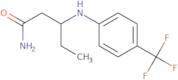 (3R)-3-[(4-Trifluoromethylphenyl)amino]pentanamide