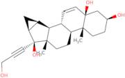 3b,5b,17b-Trihydroxy-17a-(3-hydroxy-1-propynyl)-15b,16b-methylene-5b-androst-6-en-17-one