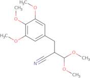 3,4,5-Trimethoxy-2'-cyano-di-hydrocinnamaldehyde dimethylacetal