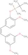 (Z)-3,4',5-Trimethoxy-3'-(tert-butyldimethylsilyloxy)stilbene