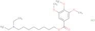 3,4,5-Trimethoxybenzoic acid 8-(diethylamino)octyl ester, hydrochloride