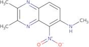 N,2,3-Trimethyl-5-nitro-6-quinoxalinamine