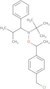 N-tert-Butyl-O-[1-[4-(chloromethyl)phenyl]ethyl]-N-(2-methyl-1-phenylpropyl)hydroxylamine