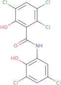 2,3,5-Trichloro-N-(3,5-dichloro-2-hydroxyphenyl)-6-hydroxybenzamide