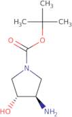 (3R,4R)-Tert-butyl 3-amino-4-hydroxypyrrolidine-1-carboxylate