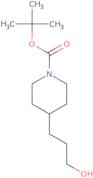 Tert-butyl 4-(3-hydroxypropyl)tetrahydro-1(2H)-pyridinecarboxylate
