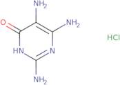 2,5,6-Triaminopteridin-4(3H)-one hydrochloride