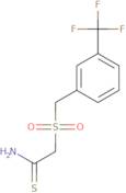 2-{[3-(Trifluoromethyl)benzyl]sulphonyl}ethanethioamide