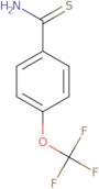 4-(Trifluoromethoxy)benzenecarbothioamide