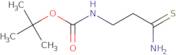 (2-Thiocarbamoylethyl)carbamic acid tert-butyl ester