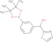 [3-(4,4,5,5-Tetramethyl-[1,3,2]dioxaborolan-2-yl)-phenyl]-thiazol-2-yl-methanol