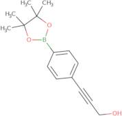 3-[4-(4,4,5,5-Tetramethyl-[1,3,2]dioxaborolan-2-yl)-phenyl]-prop-2-yn-1-ol