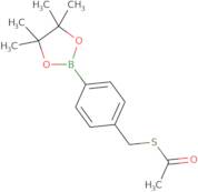 S-4-(4,4,5,5-Tetramethyl-1,3,2-dioxaborolan-2-yl)benzyl ethanethioate