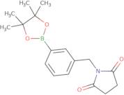 1-[3-(4,4,5,5-Tetramethyl-[1,3,2]dioxaborolan-2-yl)-benzyl]-pyrrolidine-2,5-dione