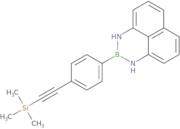 2-(4-((Trimethylsilyl)ethynyl)phenyl)-2,3-dihydro-1H-naphtho[1,8-de][1,3,2]diazaborinine