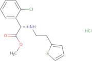 (S)-N-[2-(2-ThIenyl)ethyl]-2-chlorophenyl glycIne methyl ester HCl